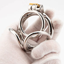 Load image into Gallery viewer, Stainless Steel Balls Chastity Penis Cage
