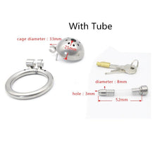 Load image into Gallery viewer, Sophia MALE CHASTITY CAGE 1 Inch Long