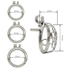 Lade das Bild in den Galerie-Viewer, Kleiner Peniskäfig mit Fluchtschutz-Design