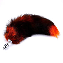 Load image into Gallery viewer, Racy Fox Tail Butt Plug 15-16 Inches Long BDSM
