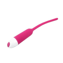 Lade das Bild in den Galerie-Viewer, Bequemer Harnröhrenvibrator aus Silikon für BDSM