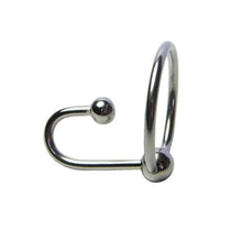 Load image into Gallery viewer, Stainless Cock Ring Urethral Plug BDSM