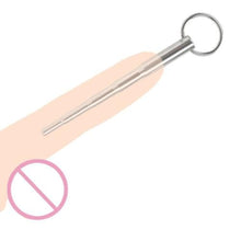 Lade das Bild in den Galerie-Viewer, BDSM Sounding Therapy Penis Plug mit Ring