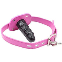 Lade das Bild in den Galerie-Viewer, Gag Fetish 3 Zoll Gesichtsdildo für Paare BDSM