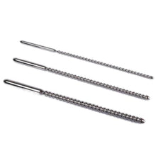 Charger l'image dans la galerie, Baguette de masturbation urétrale nervurée pour pénis BDSM