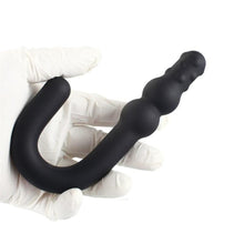 Load image into Gallery viewer, Silicone Black Anal Hook 6.1 Inches Long