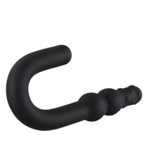 Load image into Gallery viewer, Silicone Black Anal Hook 6.1 Inches Long