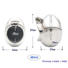 Load image into Gallery viewer, Stainless Egg shaped Cock Cage