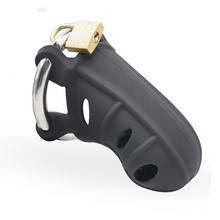 Lade das Bild in den Galerie-Viewer, Esther verstellbares Silikon-Keuschheitsgürtel für Männer