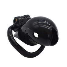 Load image into Gallery viewer, Black Plastic Chastity Cage