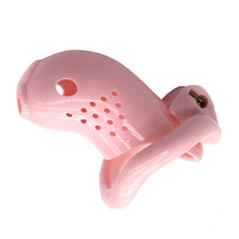 Load image into Gallery viewer, Pink Plastic Chastity Device