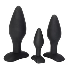 Load image into Gallery viewer, 3 Piece Anal Plug Training Set