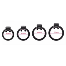 Load image into Gallery viewer, The Onyx Prison Black Cock Cage