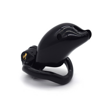 Load image into Gallery viewer, Black Dungeon Resin Cock Cage