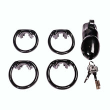 Charger l'image dans la galerie, Sissy dans une cage de chasteté en résine rose de 1,89 et 2,35 pouces de long