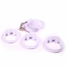 Charger l'image dans la galerie, Sissy dans une cage de chasteté en résine rose de 1,89 et 2,35 pouces de long