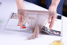 Load image into Gallery viewer, Ultra-thin cool sexy set low waist transparent shorts