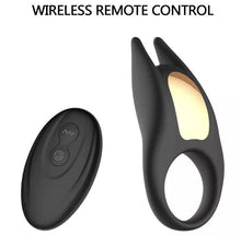 Lade das Bild in den Galerie-Viewer, Vibrierender Penisring mit Fernbedienung