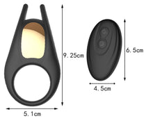 Lade das Bild in den Galerie-Viewer, Vibrierender Penisring mit Fernbedienung