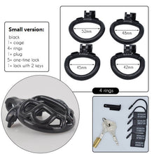 Lade das Bild in den Galerie-Viewer, Leichter 3D-Keuschheits-Peniskäfig