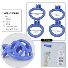 Lade das Bild in den Galerie-Viewer, Leichter 3D-Keuschheits-Peniskäfig