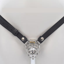 Load image into Gallery viewer, Brutal BDSM Chastity Cage with Belt