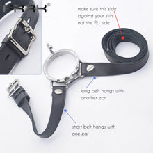 Load image into Gallery viewer, Brutal BDSM Chastity Cage with Belt
