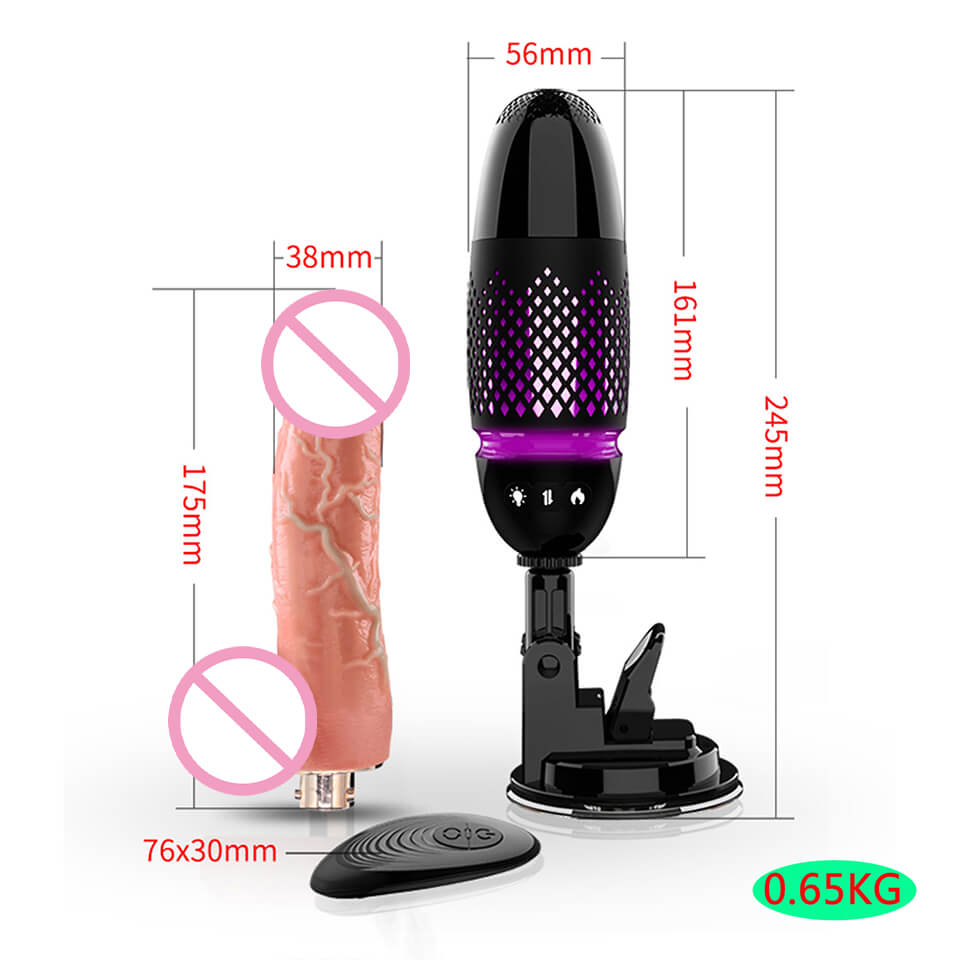 Emote Control Heating Artificial Penis Butt Plug Anal Sex Machine –  sissyloving