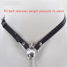 Lade das Bild in den Galerie-Viewer, Umschnallbarer Peniskäfig mit Bondage-Gürtel