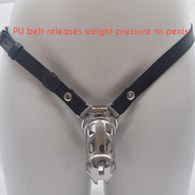 Load image into Gallery viewer, PU Stcrap Belt with Big Mamba Cock Cage product view
