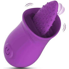 Lade das Bild in den Galerie-Viewer, Klitoris-Zungenvibrator mit 10 Modi
