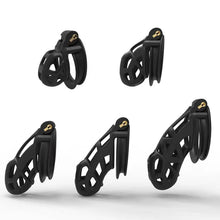 Charger l'image dans la galerie, Dispositif de chasteté pour homme Cobra 6.0 avec 4 anneaux Python