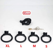 Charger l'image dans la galerie, Kit de dispositif de chasteté pour homme Cobra de 1,97 à 3,94 pouces de long