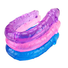 Lade das Bild in den Galerie-Viewer, Jelly 12 Zoll Doppelkopf-Dildo