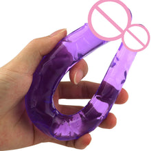 Lade das Bild in den Galerie-Viewer, Realistischer Doppelkopfdildo