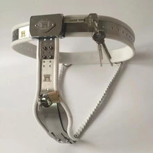 Charger l'image dans la galerie, Ceinture de chasteté en acier inoxydable pour femme