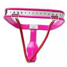 Charger l'image dans la galerie, Ceinture de chasteté en acier inoxydable pour femme