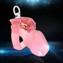 Load image into Gallery viewer, HT-V4 Cage with Binding Loop Ring Male Chastity Device