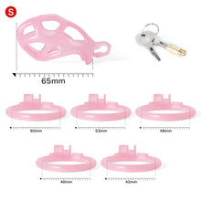 Charger l'image dans la galerie, Cage de chasteté Ice Vision Design Pink Cobra