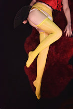 Lade das Bild in den Galerie-Viewer, Isabela-Strümpfe mit Strumpfgürtel