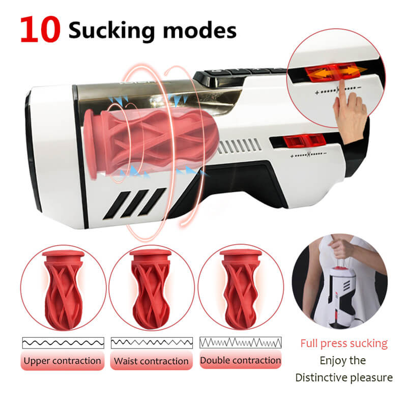piston male masturbator Automatic Piston Rotating Sucking Male Masturbator Cup – Lusty Age