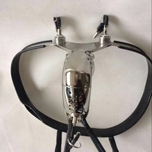 Load image into Gallery viewer, Male Chastity Belt 25 to 42 inches Waistline