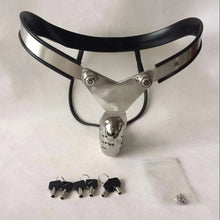 Load image into Gallery viewer, Male Chastity Belt 25 to 42 inches Waistline