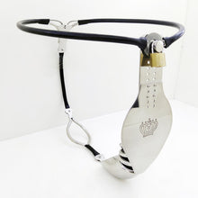 Load image into Gallery viewer, Male Stainless Steel Chastity Belt Pink