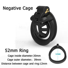 Lade das Bild in den Galerie-Viewer, Mamba Positiv/Negativ Keuschheitsgürtel für Männer