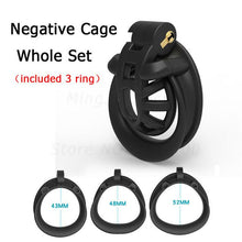 Lade das Bild in den Galerie-Viewer, Mamba Positiv/Negativ Keuschheitsgürtel für Männer