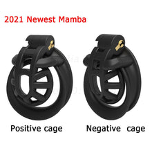 Lade das Bild in den Galerie-Viewer, Mamba Positiv/Negativ Keuschheitsgürtel für Männer