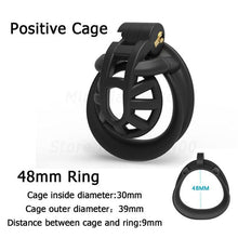 Lade das Bild in den Galerie-Viewer, Mamba Positiv/Negativ Keuschheitsgürtel für Männer