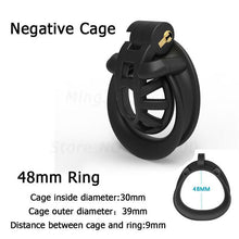 Lade das Bild in den Galerie-Viewer, Mamba Positiv/Negativ Keuschheitsgürtel für Männer