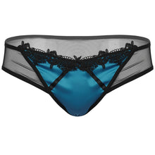 Charger l'image dans la galerie, Culotte en dentelle satinée Dahlia